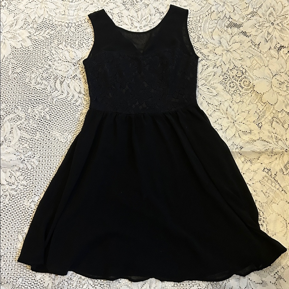 Jacob Black Sleeveless Mini Dress size s